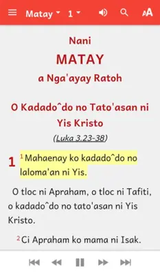 Amis Bible android App screenshot 2